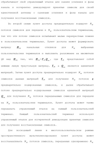 Система беспроводной локальной вычислительной сети с множеством входов и множеством выходов (патент 2485698)