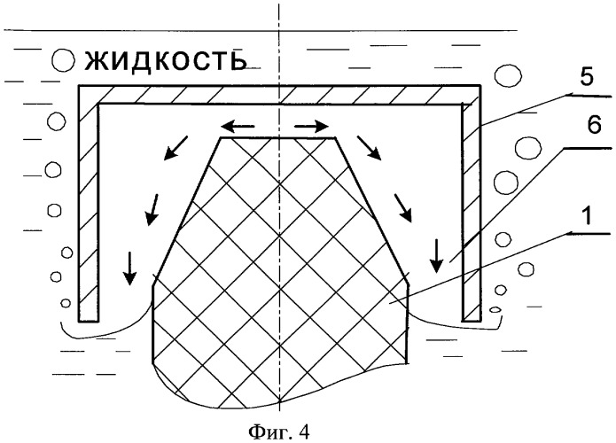 Способ сжигания унитарного твердого топлива в жидкой среде (патент 2345277)