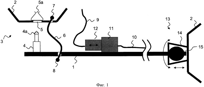 Система крепления для монтажного элемента кабины в опорной конструкции самолета (патент 2432651)