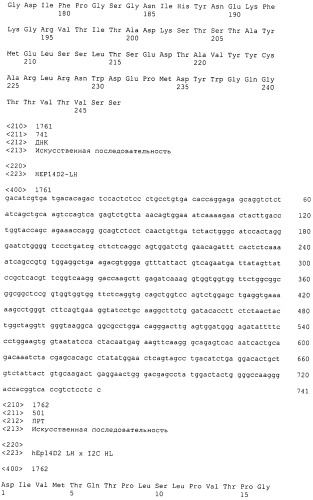 Pscaxcd3, cd19xcd3, c-metxcd3, эндосиалинxcd3, epcamxcd3, igf-1rxcd3 или fap-альфаxcd3 биспецифическое одноцепочечное антитело с межвидовой специфичностью (патент 2547600)