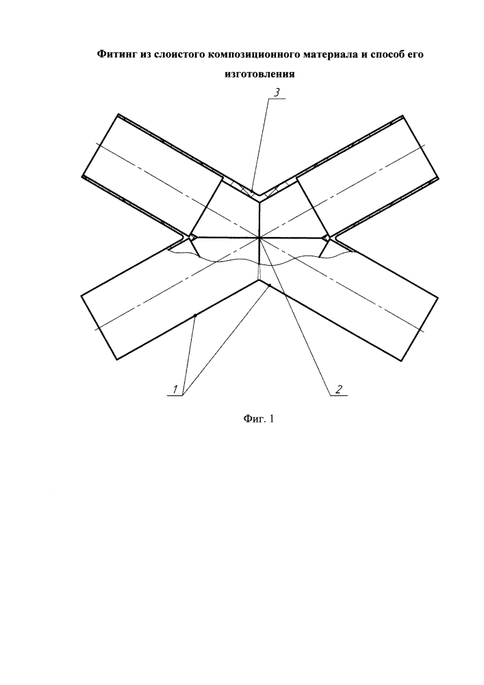 Способ изготовления фитинга из слоистого композиционного материала. (патент 2629487)