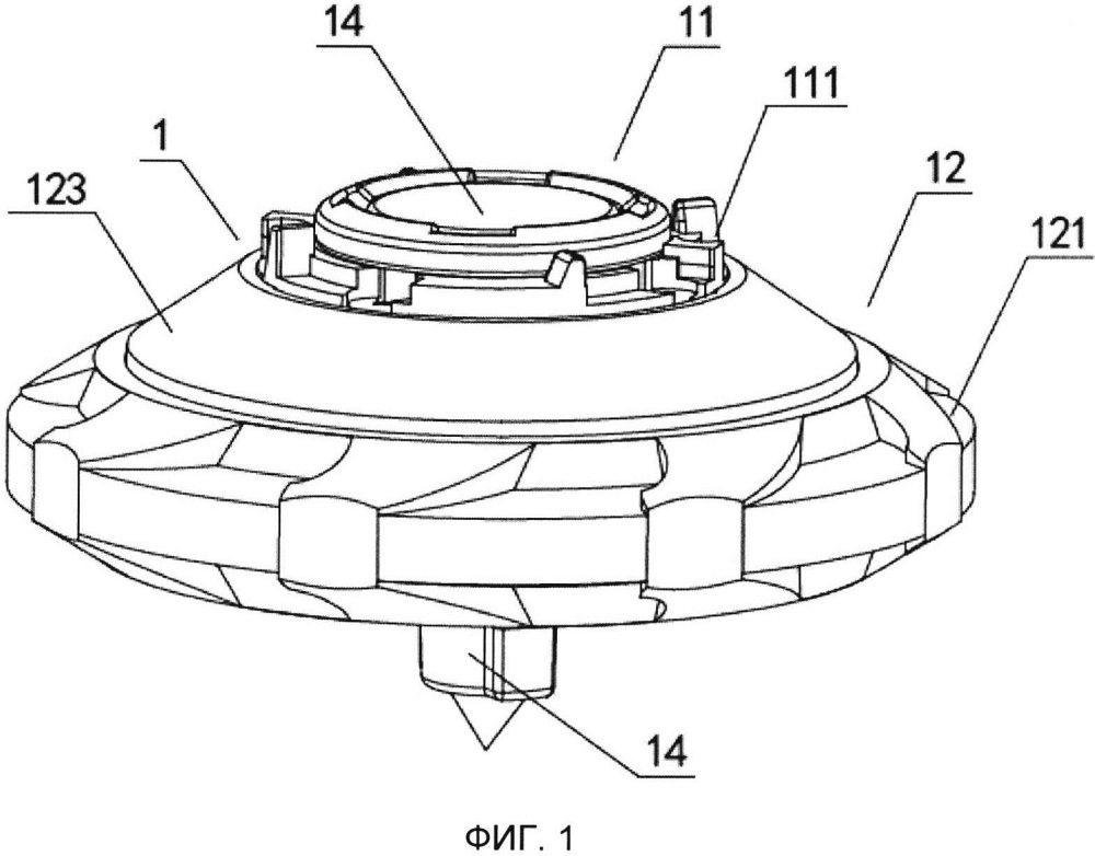 Составной волчок с возможностью свободной сборки (патент 2647793)