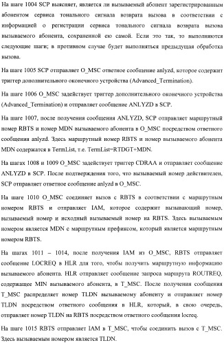 Система и способ обеспечения тональных сигналов возврата вызова в сети связи (патент 2378787)