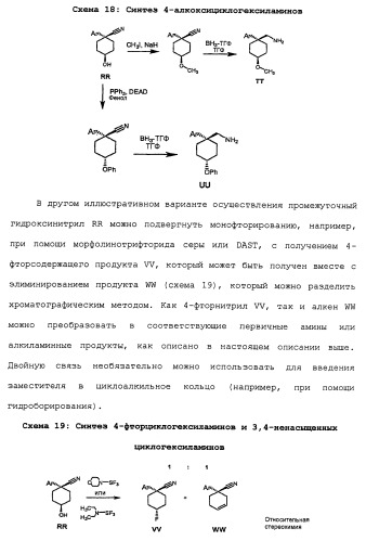 Циклоалкиламины в качестве ингибиторов повторного поглощения моноамина (патент 2430913)