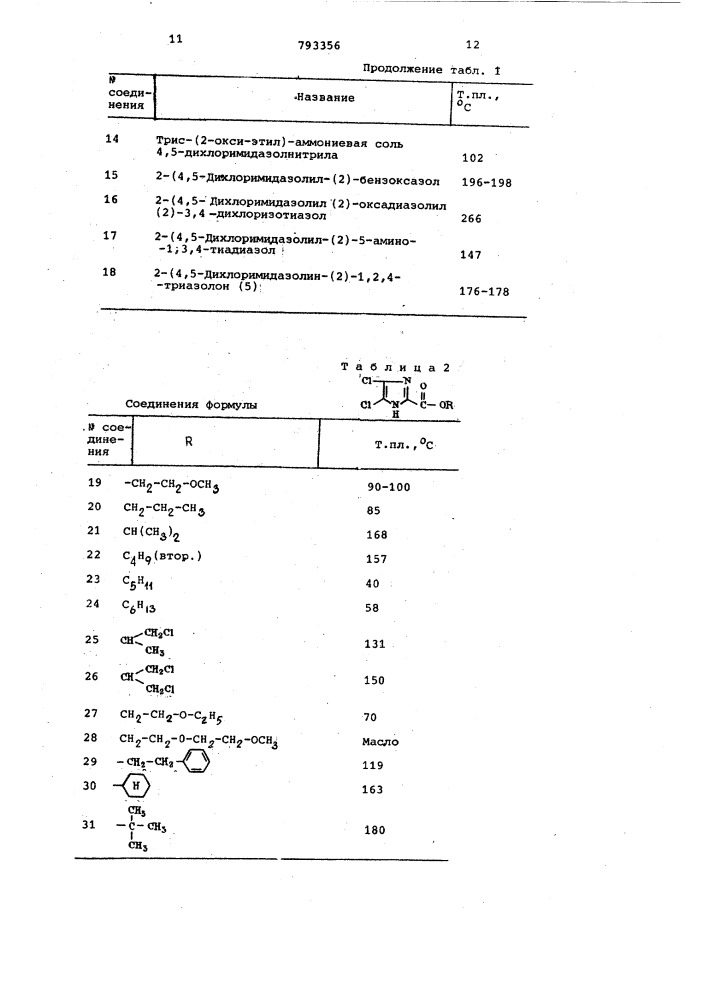 Средство для борьбы с вредителями (патент 793356)