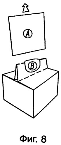 Система раздачи листков бумажной ленты, расположенной в раздаточном контейнере (патент 2490194)