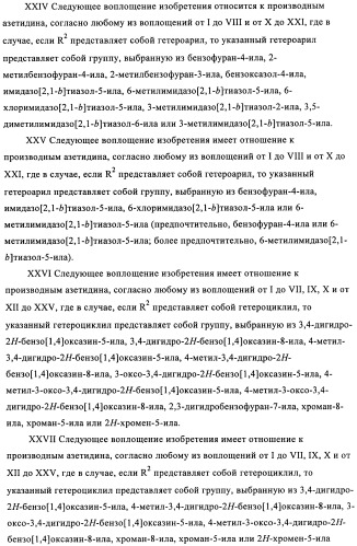 Соединения азетидина в качестве антагонистов рецептора орексина (патент 2447070)