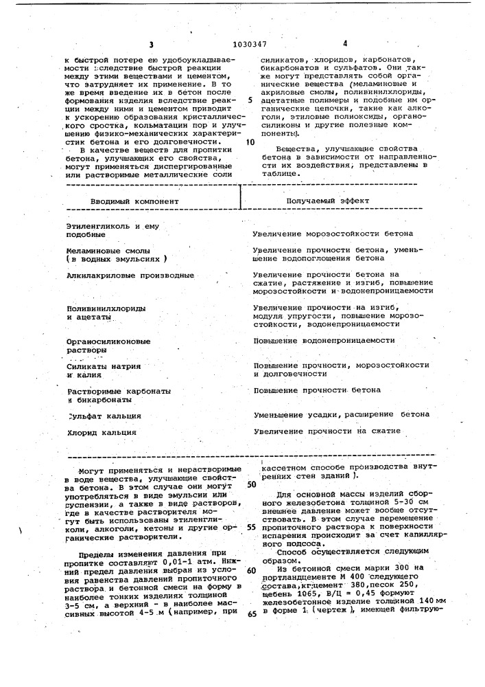 Способ изготовления бетонных и железобетонных изделий (патент 1030347)