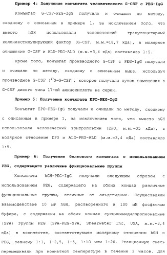 Физиологически активный полипептидный конъюгат, обладающий пролонгированным периодом полувыведения in vivo (патент 2312868)