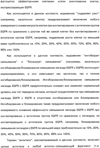 Человеческие моноклональные антитела к рецептору эпидермального фактора роста (egfr), способ их получения и их использование, гибридома, трансфектома, трансгенное животное, экспрессионный вектор (патент 2335507)