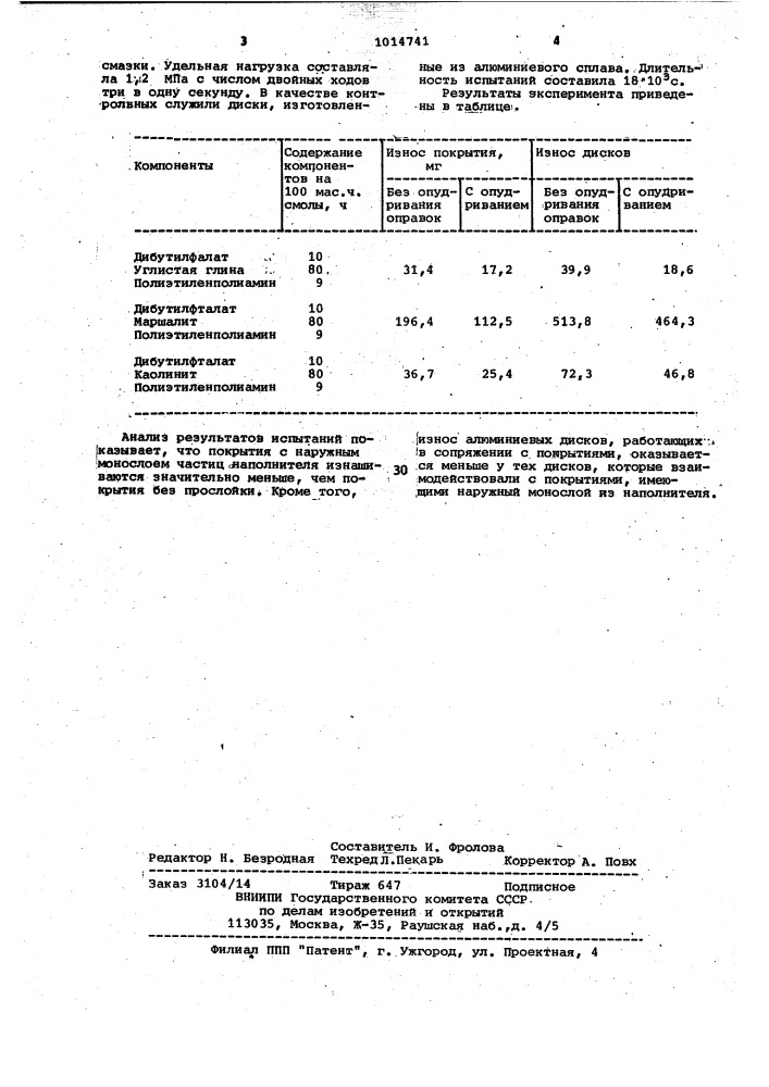 Способ нанесения полимерного покрытия на детали (патент 1014741)