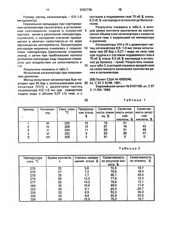 Способ получения уксусной кислоты и катализатор для его осуществления (патент 2002730)