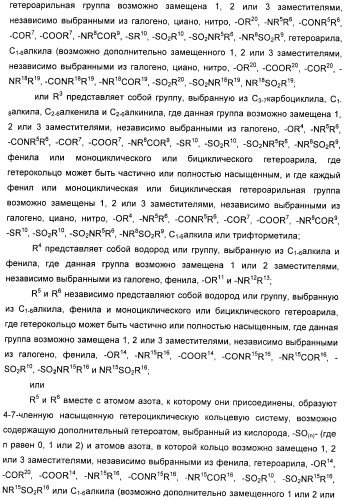 Производные пиримидинсульфонамида в качестве модуляторов рецепторов хемокинов (патент 2408587)