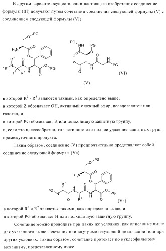 Способ получения производных лизобактина (патент 2434878)