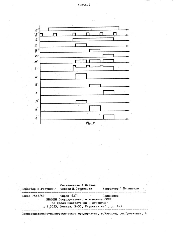 Устройство автоматической регулировки баланса белого в цветном кинескопе (патент 1285629)