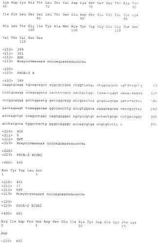 Pscaxcd3, cd19xcd3, c-metxcd3, эндосиалинxcd3, epcamxcd3, igf-1rxcd3 или fap-альфаxcd3 биспецифическое одноцепочечное антитело с межвидовой специфичностью (патент 2547600)