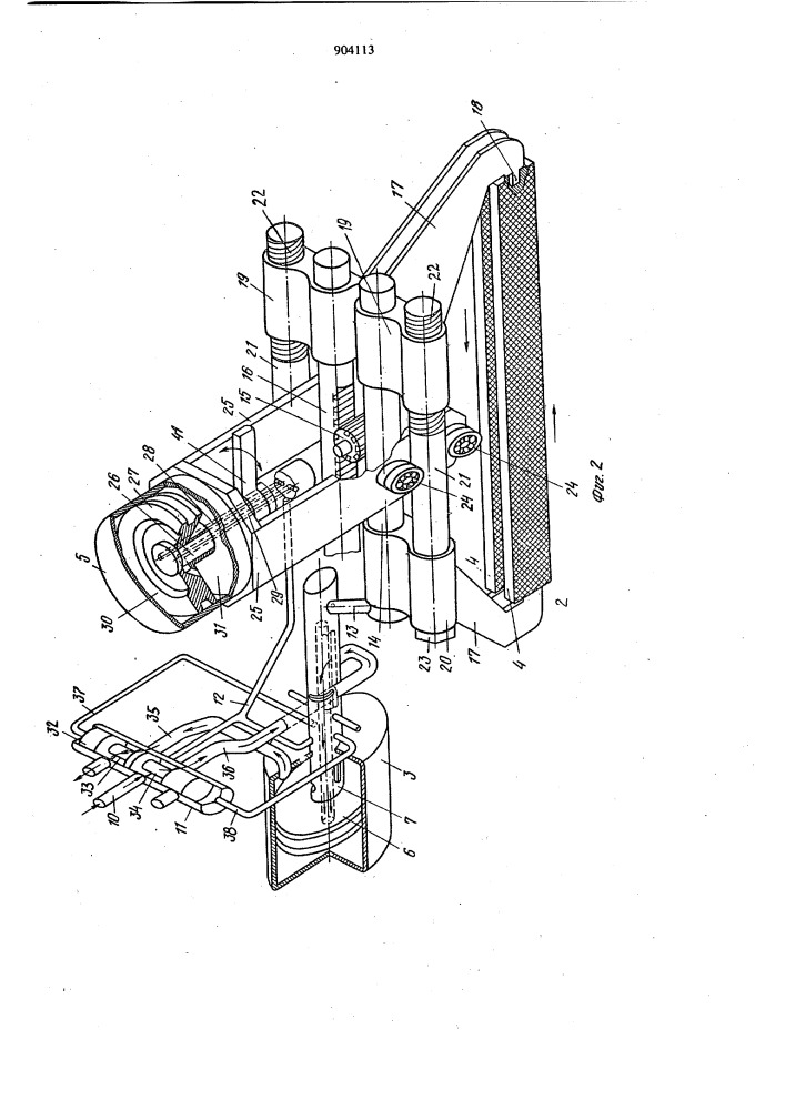 Устройство для калибровки пазов сердечников электрических машин (патент 904113)