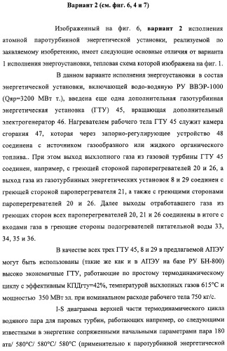 Способ эксплуатации атомной паротурбинной энергетической установки и установка для его осуществления (патент 2328045)