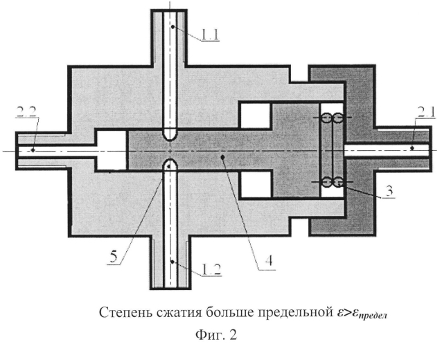 Автоматический органичитель степени сжатия дожимающего компрессора плунжерного типа (патент 2568760)