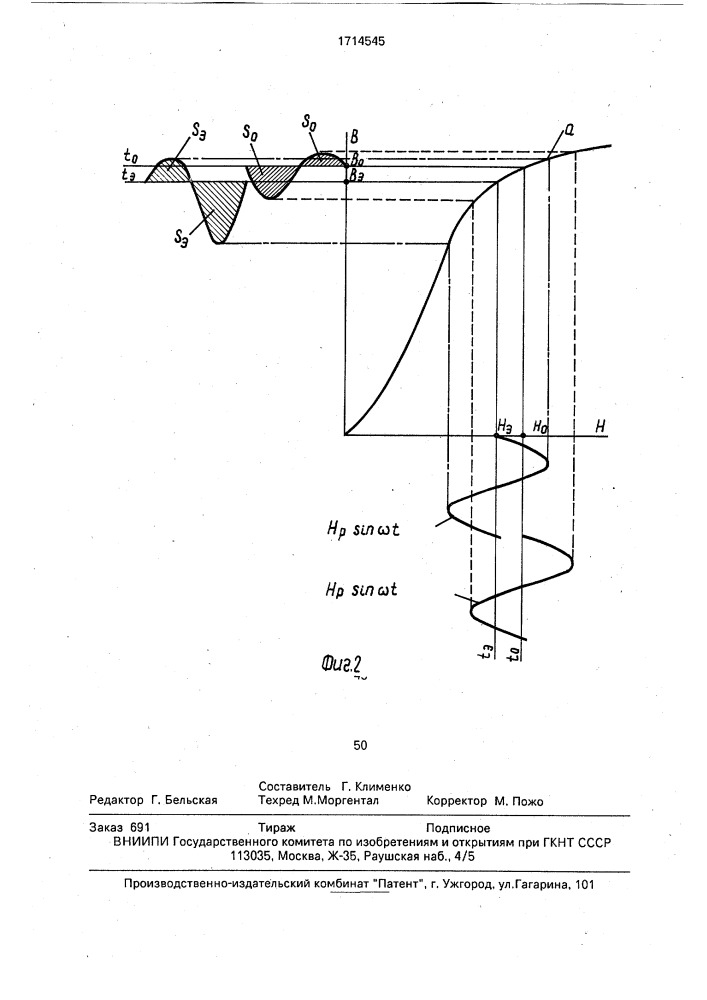 Способ отбраковки постоянных магнитов (патент 1714545)