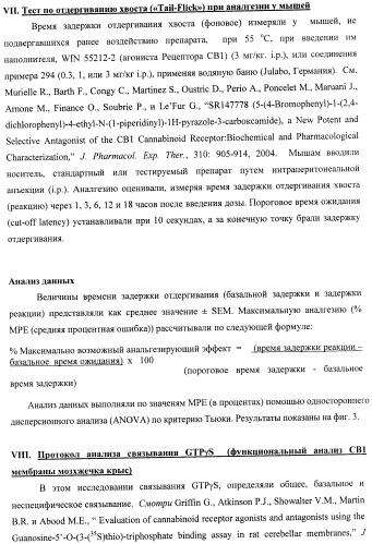 Новые лиганды каннабиоидных рецепторов, содержащие их фармацевтические композиции и способ их получения (патент 2420518)