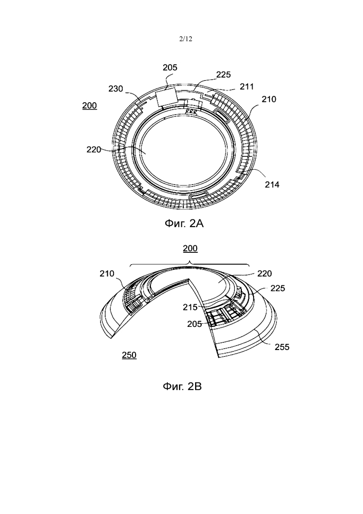 Офтальмологическое устройство с изменяемыми оптическими свойствами, включающее жидкокристаллические элементы с наноразмерными каплями из жидких кристаллов (патент 2611076)