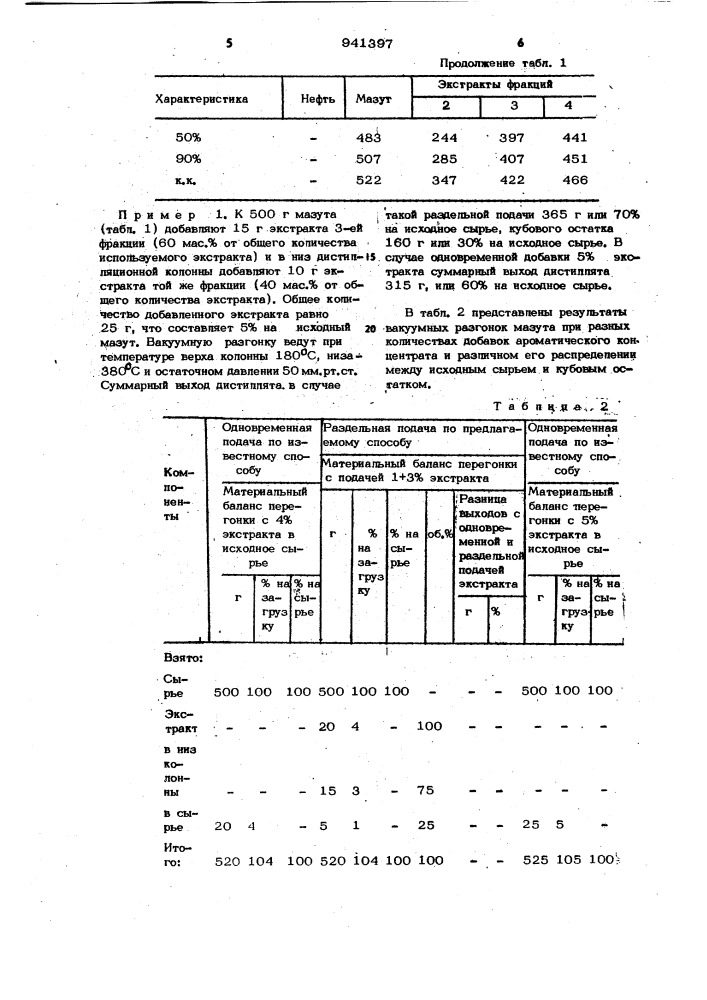 Способ получения дистиллятных фракций (патент 941397)