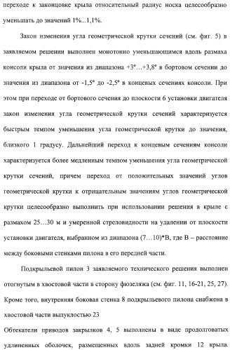 Крыло летательного аппарата и подкрыльевой пилон (патент 2312791)