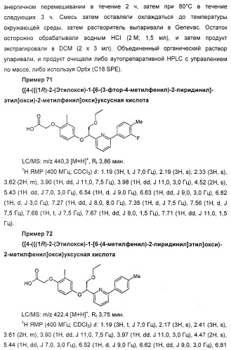 Производные фенилалкановой кислоты и фенилоксиалкановой кислоты, их применение и содержащая их фармацевтическая композиция (патент 2323929)