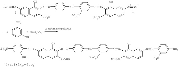 Способ производства красителя прямого черного с (патент 2413744)