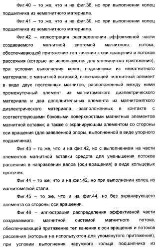 Способ магнитной разгрузки тел качения от действия центробежных сил в опорах вращения и опора вращения для его осуществления (варианты) (патент 2348839)