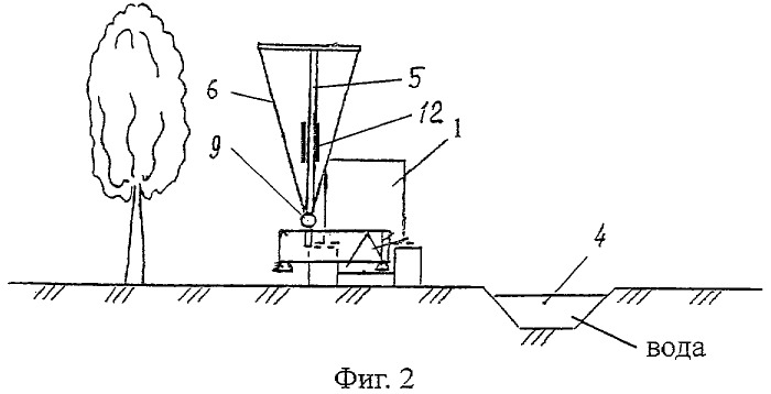 Дождевальная машина (патент 2278507)