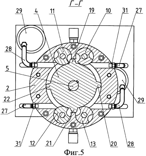 Роликолопастной двигатель с внешним подводом тепла (патент 2469203)