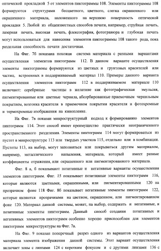Система воспроизведения изображения и микрооптическая система безопасности (патент 2478998)