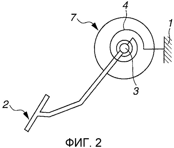 Устройство для управления силой, требуемой для нажатия педали акселератора (патент 2523538)