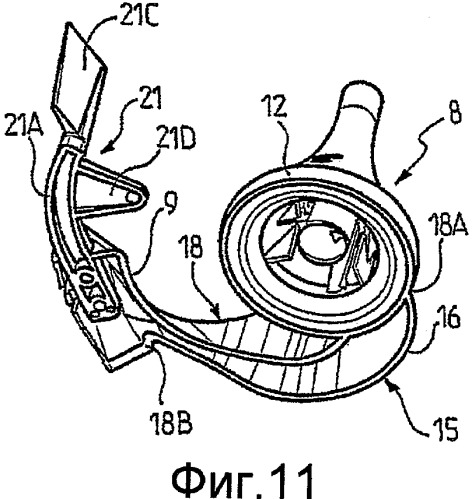 Устройство для жарки, содержащее средство для перемешивания, и способ жарки продуктов (патент 2422076)