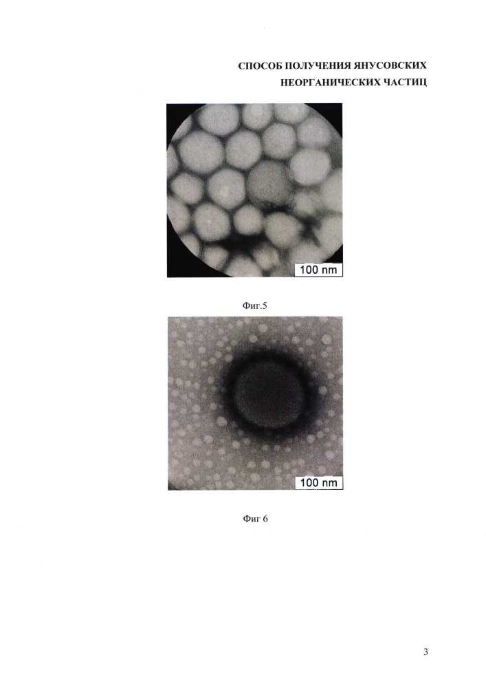 Способ получения янусовских неорганических частиц (патент 2659254)