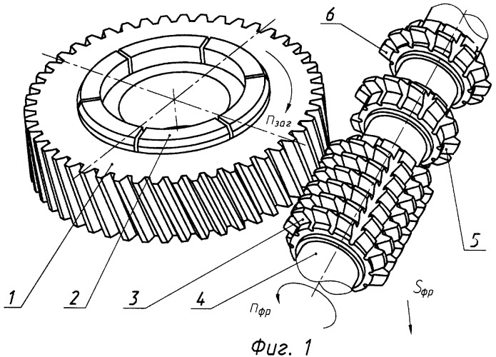 Способ обработки зубьев зубчатых колес со снятием фасок на их торцах (патент 2343048)