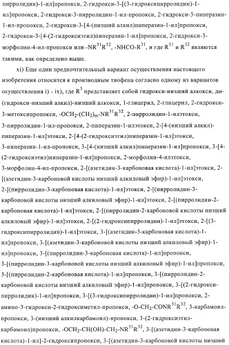 Новые производные тиофена в качестве агонистов рецептора сфингозин-1-фосфата-1 (патент 2404178)