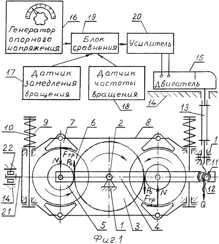 Устройство торможения транспортного средства (варианты) (патент 2392145)