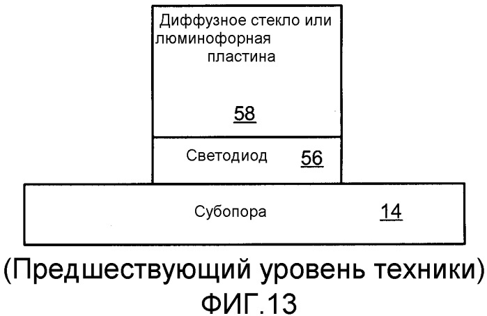 Низкопрофильная линза полного внутреннего отражения с боковым излучением для светодиода (патент 2508563)