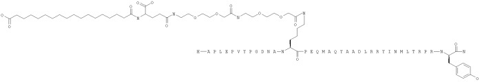 Длительно действующие агонисты рецепторов y2 и(или) y4 (патент 2504550)