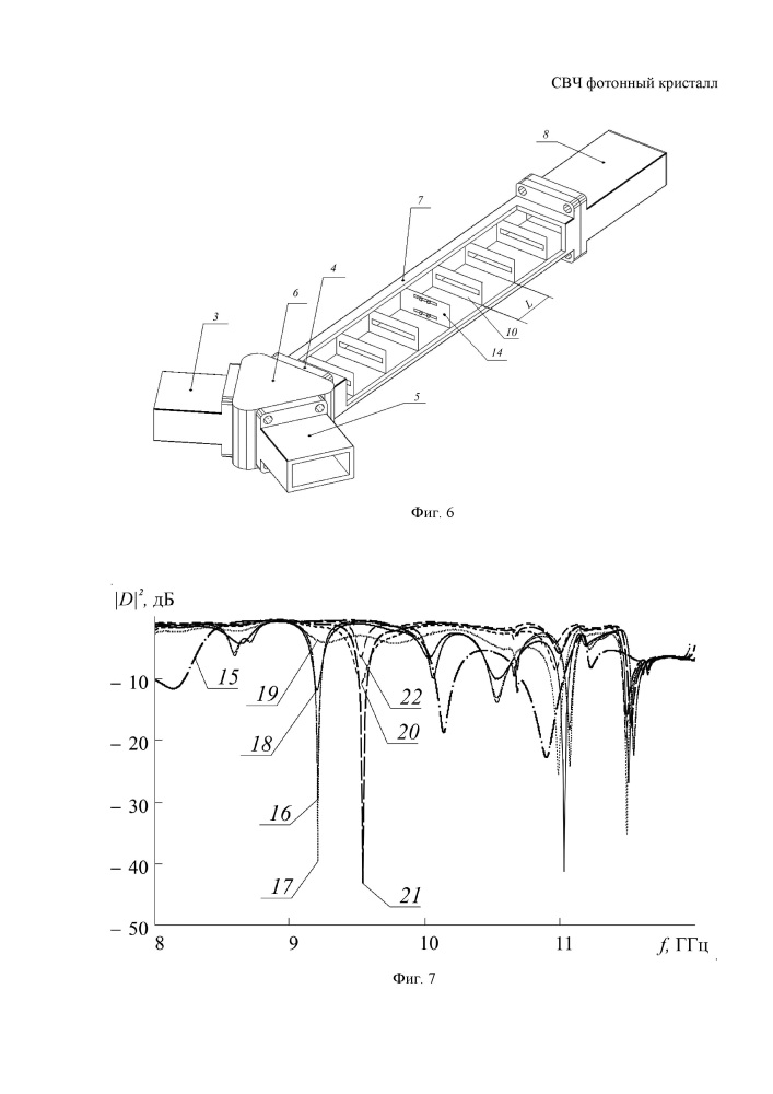 Свч фотонный кристалл (патент 2658113)