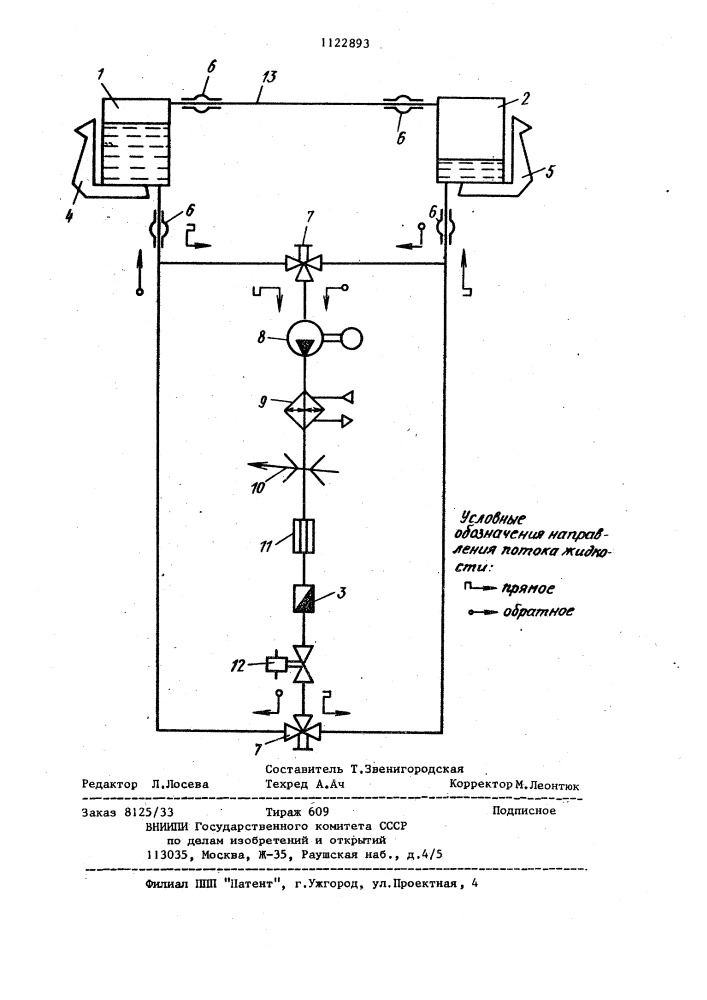 Способ градуировки и поверки счетчиков и расходомеров жидкости (патент 1122893)