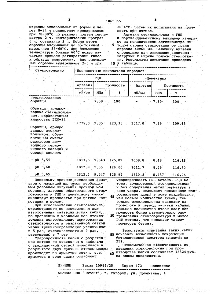 Способ нанесения покрытия на стекловолокно (патент 1065365)