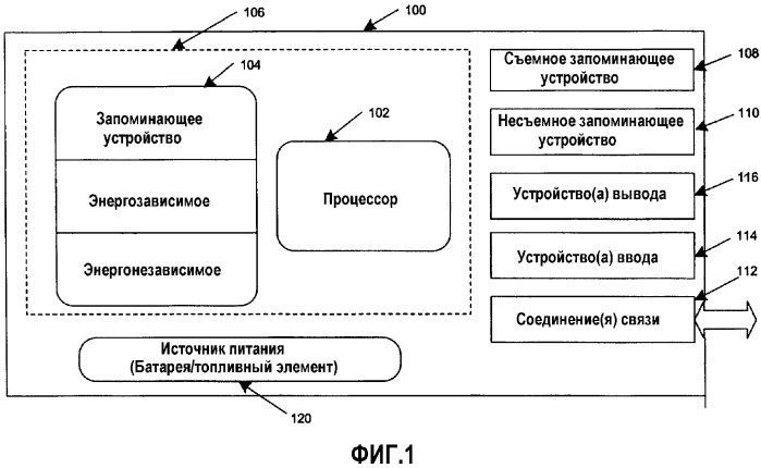 Способ и система для управления энергопотреблением сетевого интерфейсного модуля в беспроводном вычислительном устройстве (патент 2313123)