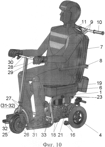 Универсальное транспортное средство для инвалида (патент 2558338)