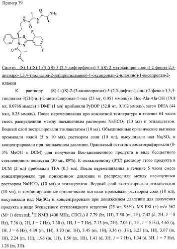 Ингибиторы митотического кинезина и способы их использования (патент 2426729)