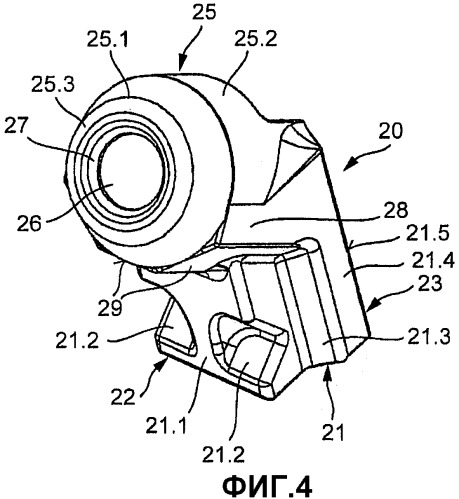 Резцедержатель и базирующая деталь для приема резцедержателя (патент 2479717)