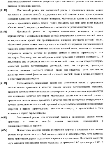 Способы гормонального лечения с применением контрацептивных режимов с непрерывным введением эстрогена (патент 2403046)